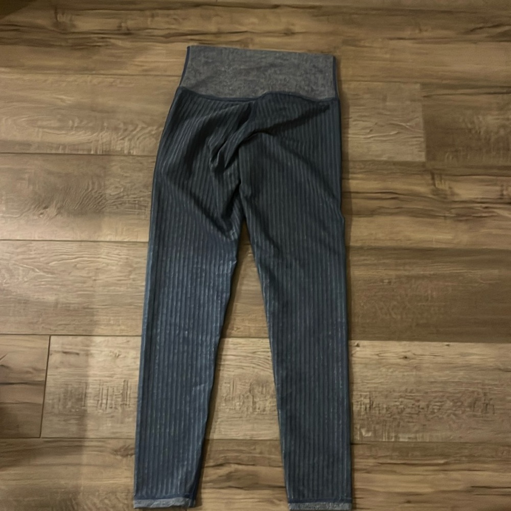 Medium Blue Athletic Leggings